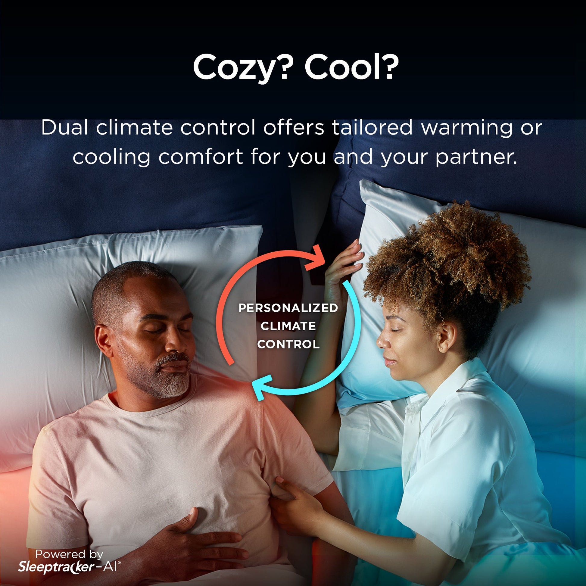 Tempur-Pedic TEMPUR-ActiveBreeze Medium Hybrid Smart Bed – Cooling Technology