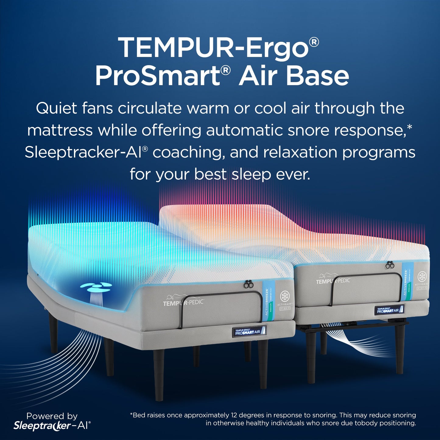 Tempur-Pedic TEMPUR-ActiveBreeze Medium Hybrid Smart Bed – Image 12