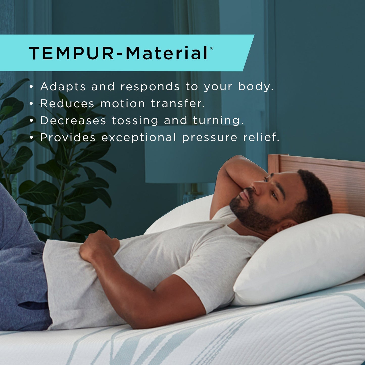 Tempur-Pedic TEMPUR-Adapt Medium Mattress – Sleep Surface Detail
