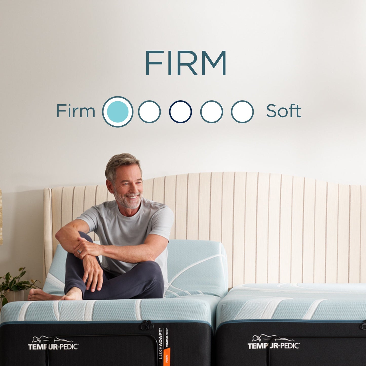 Tempur-Pedic TEMPUR-LuxeAdapt Firm Mattress – Sleep Surface Detail