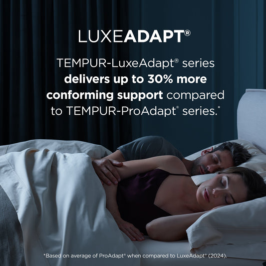 Tempur-Pedic TEMPUR-LuxeAdapt Soft Mattress – Lifestyle View