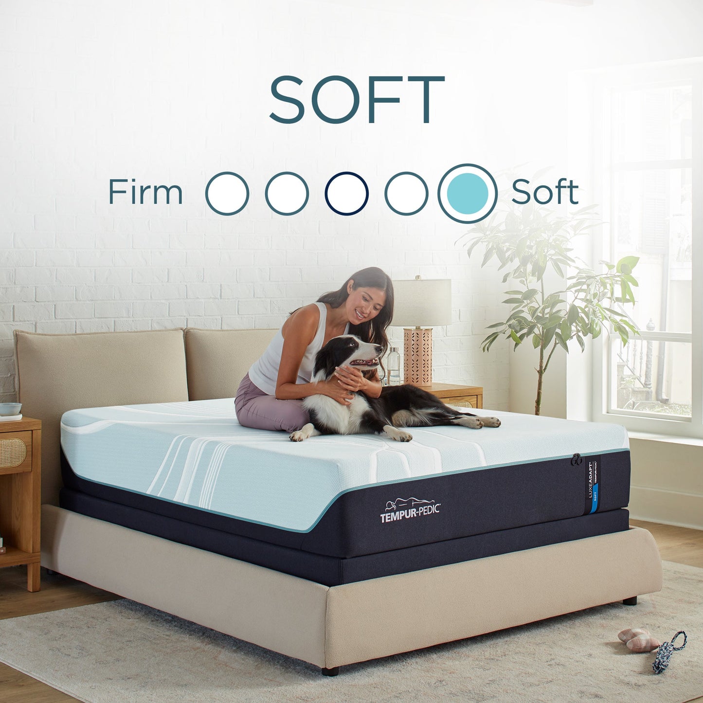 Tempur-Pedic TEMPUR-LuxeAdapt Soft Mattress – Sleep Surface Detail