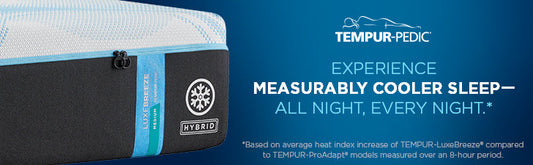 Tempur-Pedic TEMPUR-LuxeBreeze Medium Hybrid Mattress