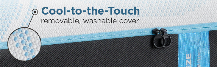Tempur-Pedic TEMPUR-LuxeBreeze Medium Hybrid Mattress – Lifestyle View