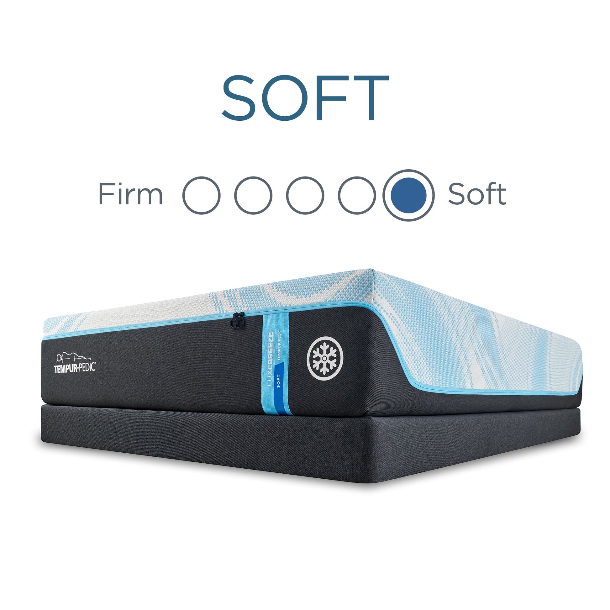 Tempur-Pedic TEMPUR-LuxeBreeze Soft Mattress – Sleep Surface Detail