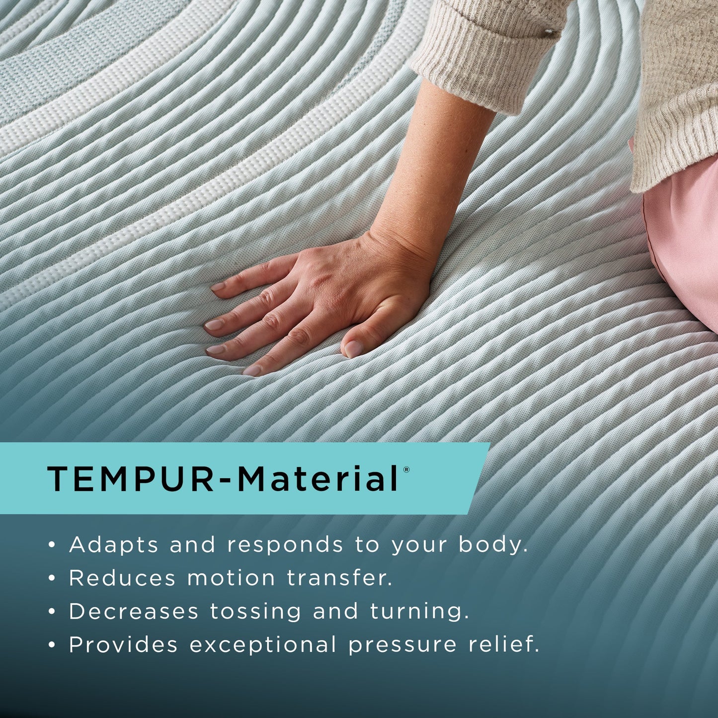 Tempur-Pedic TEMPUR-ProAdapt Medium Hybrid Mattress – Cooling Technology