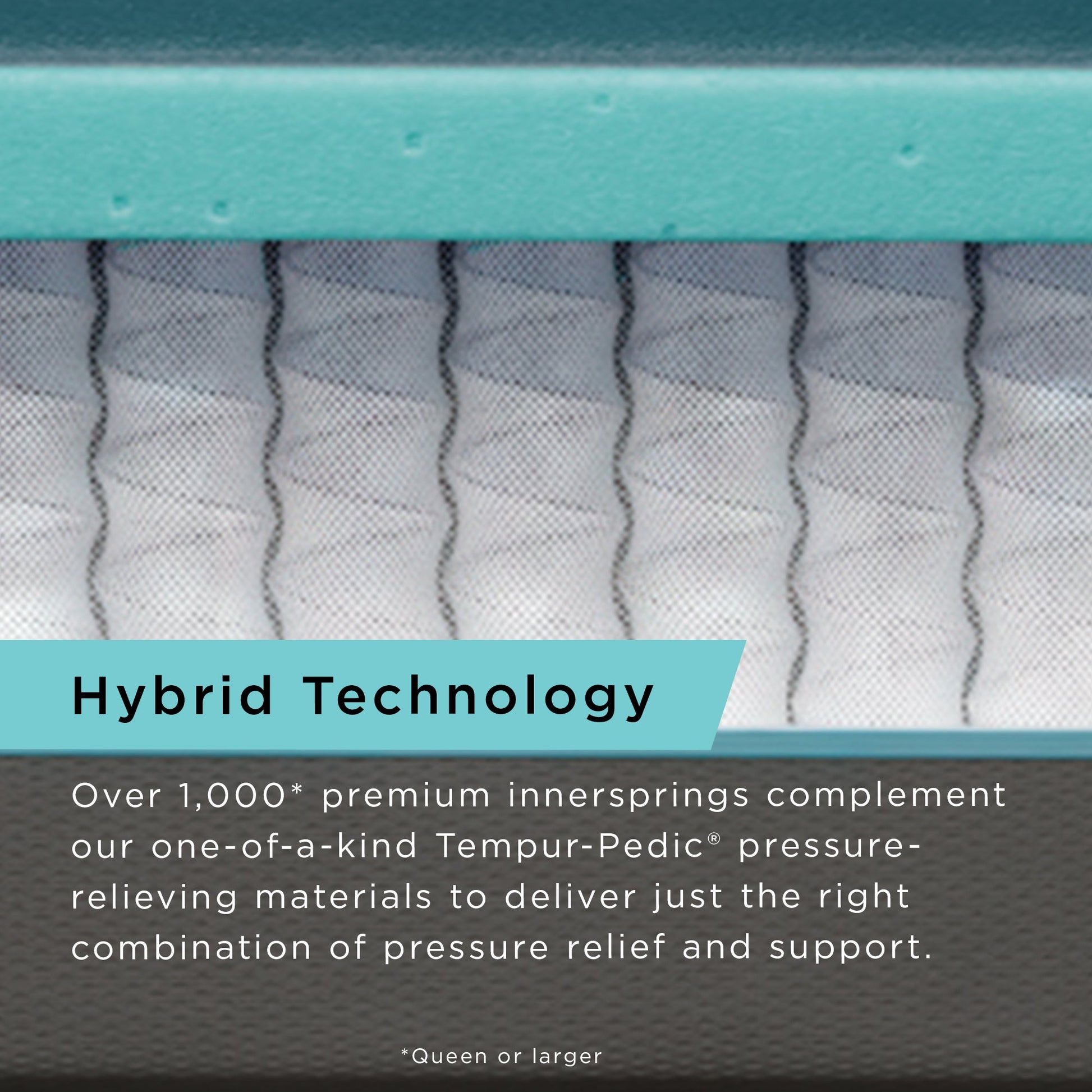 Tempur-Pedic TEMPUR-ProAdapt Medium Hybrid Mattress – Pressure Relief Support