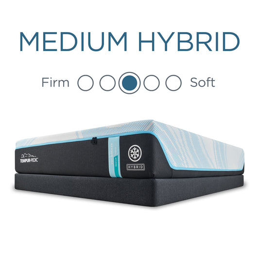Tempur-Pedic TEMPUR-ProBreeze Medium Hybrid Mattress – Lifestyle View