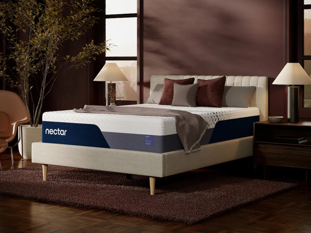 Nectar Luxe Memory Foam Mattress with cooling cover