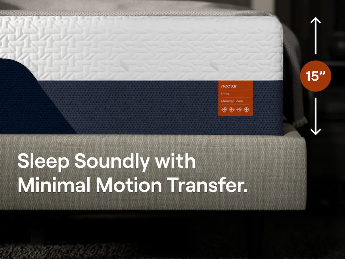 Nectar Ultra Memory Foam Mattress construction