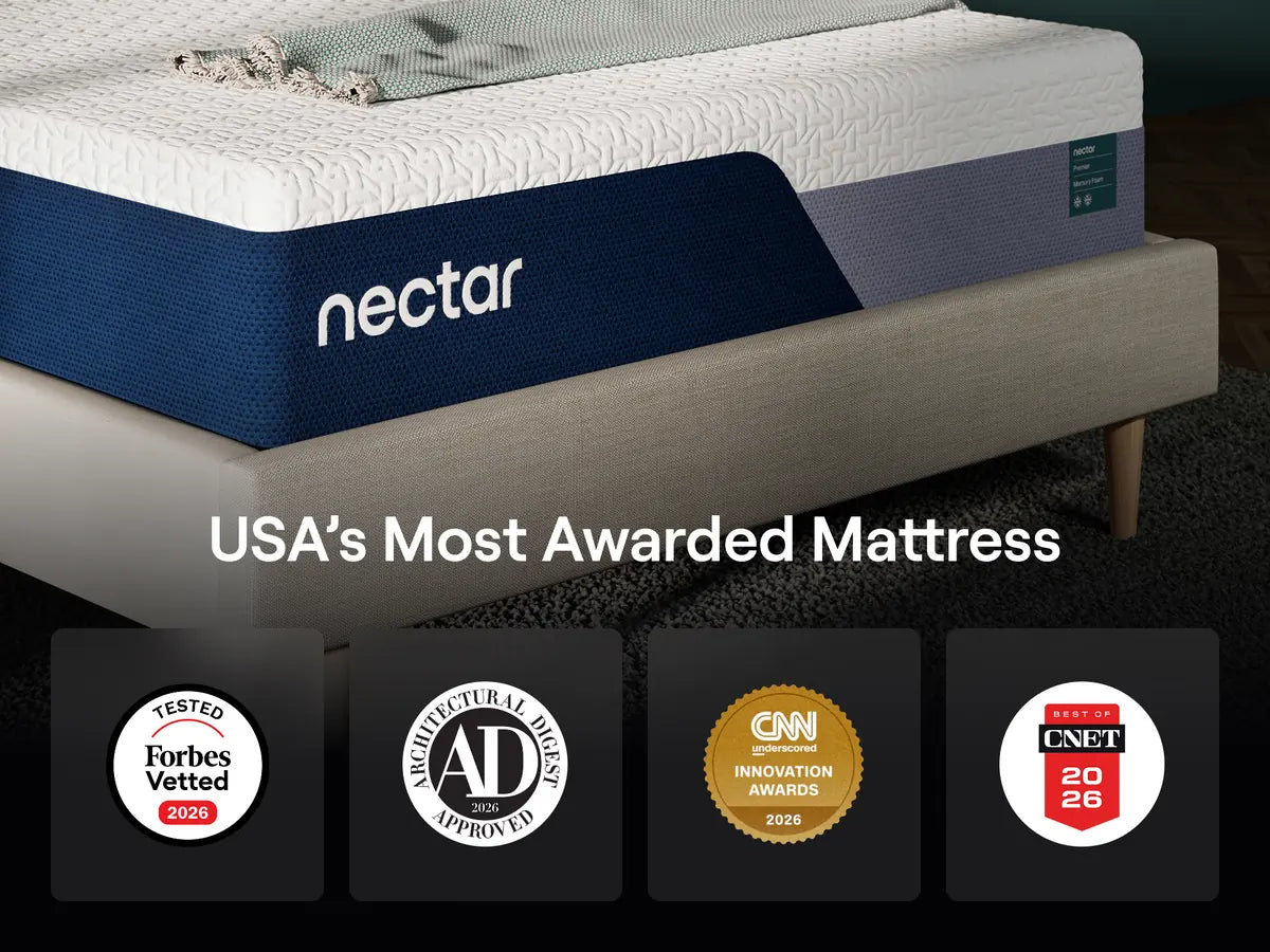 Nectar Premier Memory Foam Mattress lifestyle view