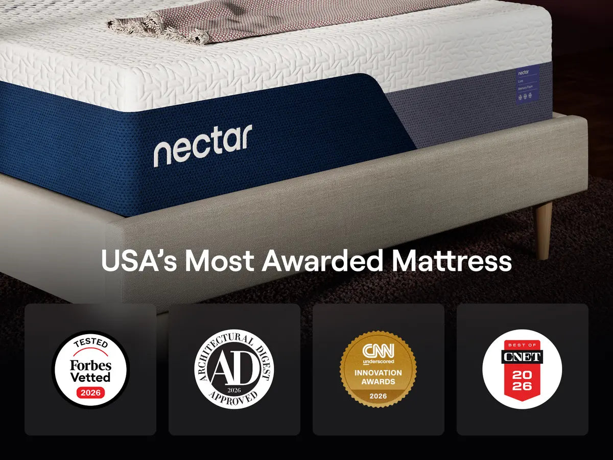 Nectar Luxe Memory Foam Mattress lifestyle view