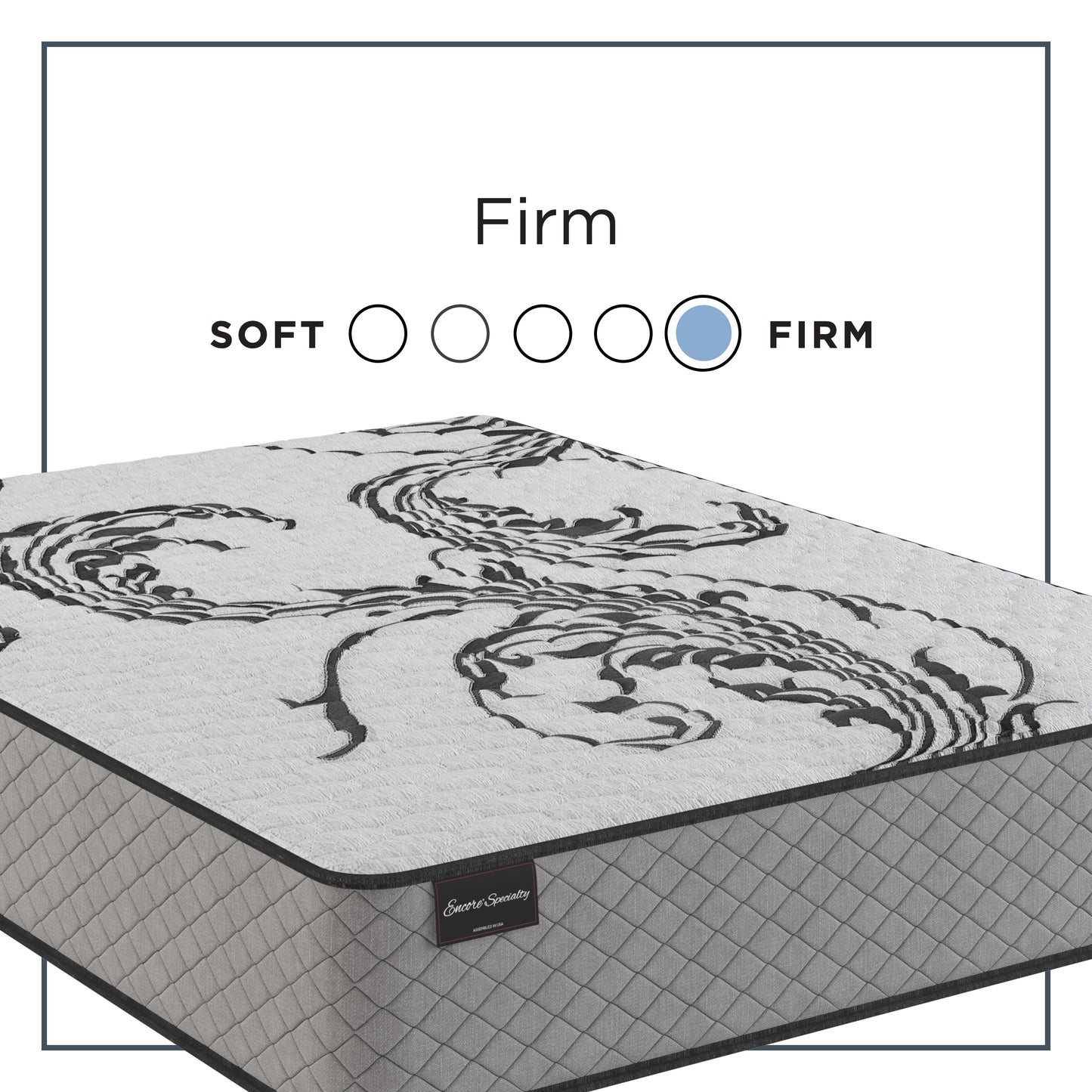 Sherwood Encore Specialty Effortless Firm Tight Top Mattress – Mattress Construction Detail