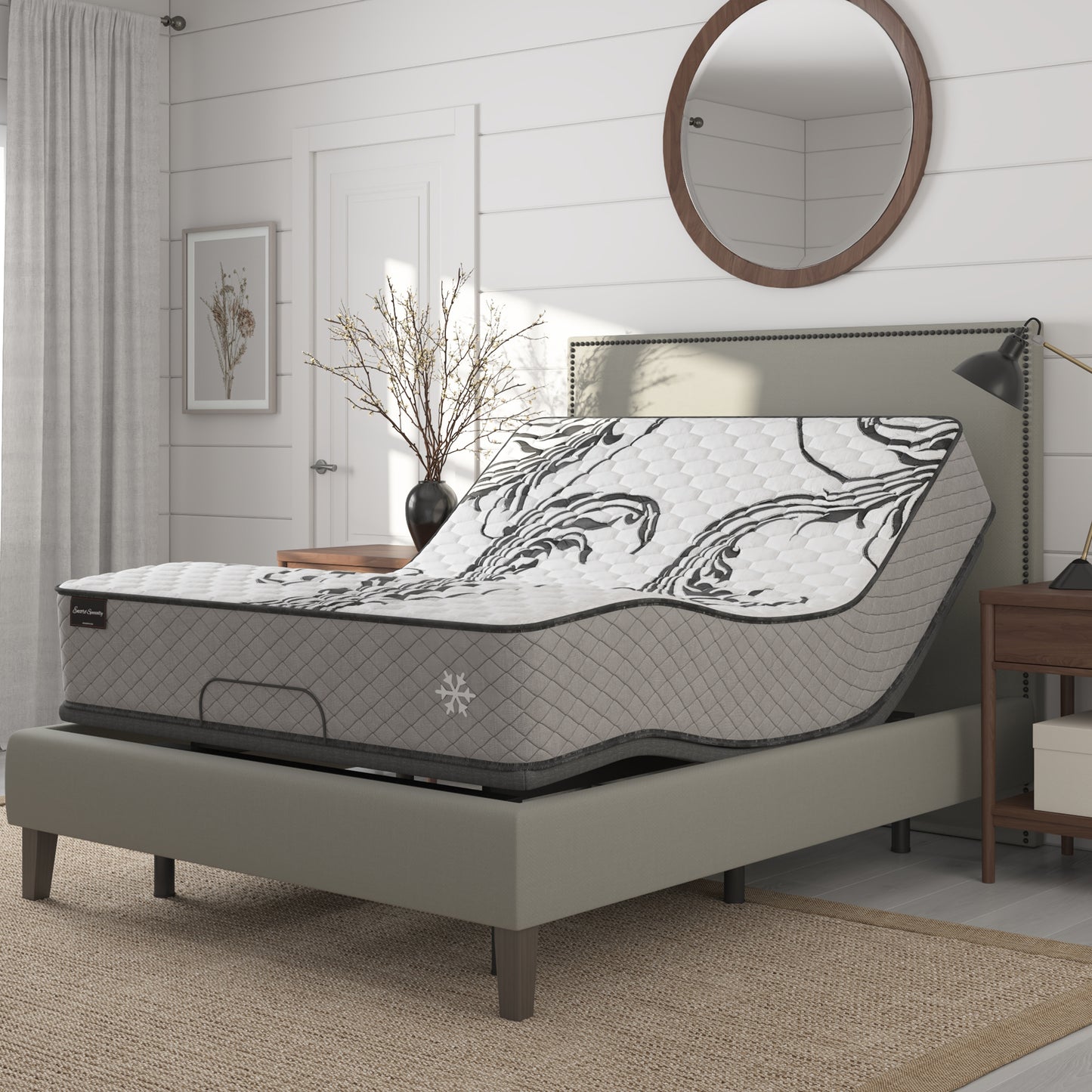Sherwood Encore Specialty Effortless Firm Tight Top Mattress – Comfort Feature Detail