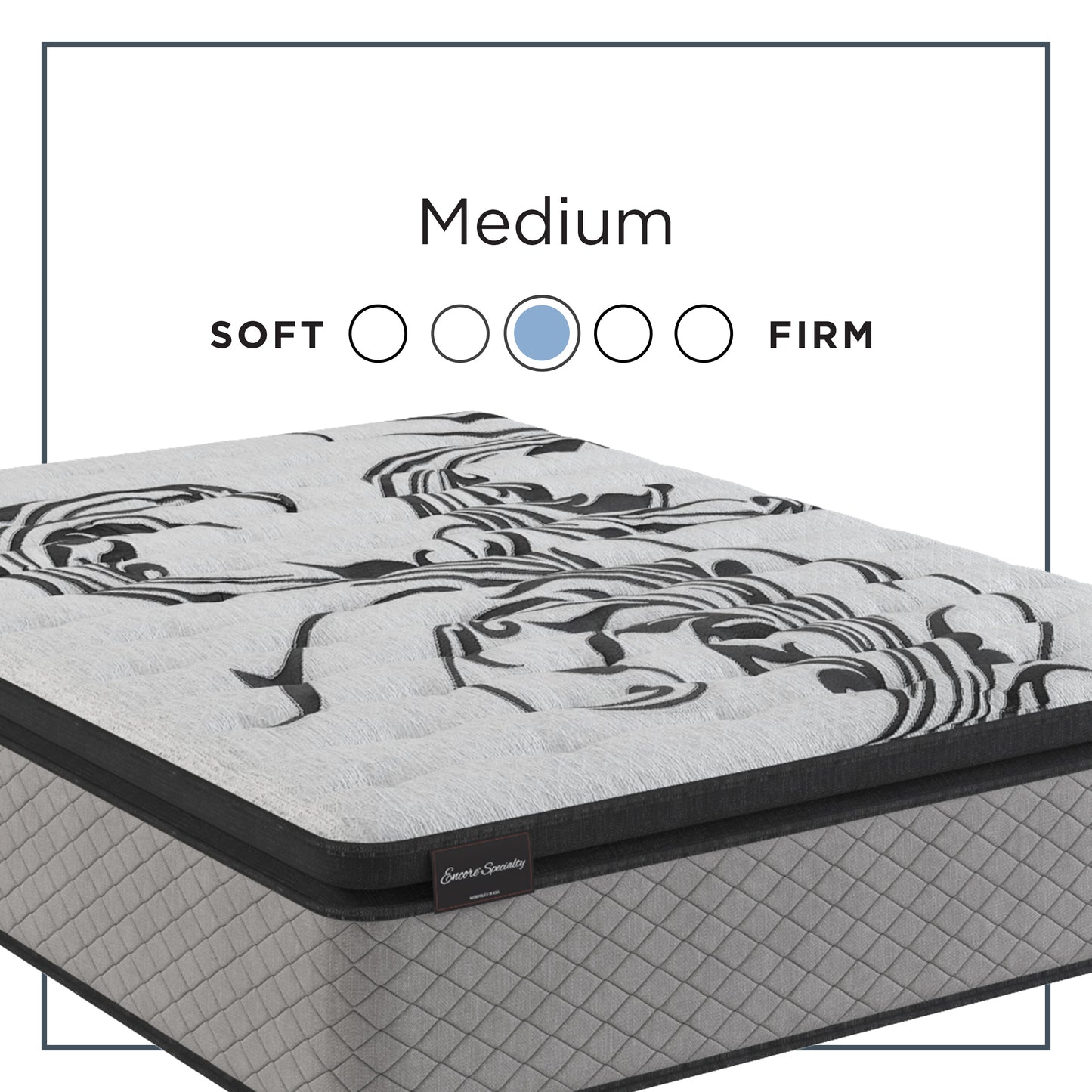 Sherwood Encore Specialty Effortless Medium Pillow Top Mattress – Mattress Construction Detail