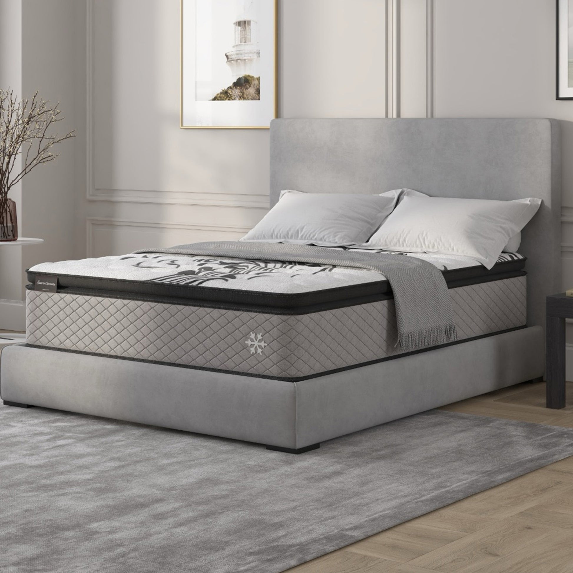 Sherwood Encore Specialty Effortless Medium Pillow Top Mattress – Lifestyle View