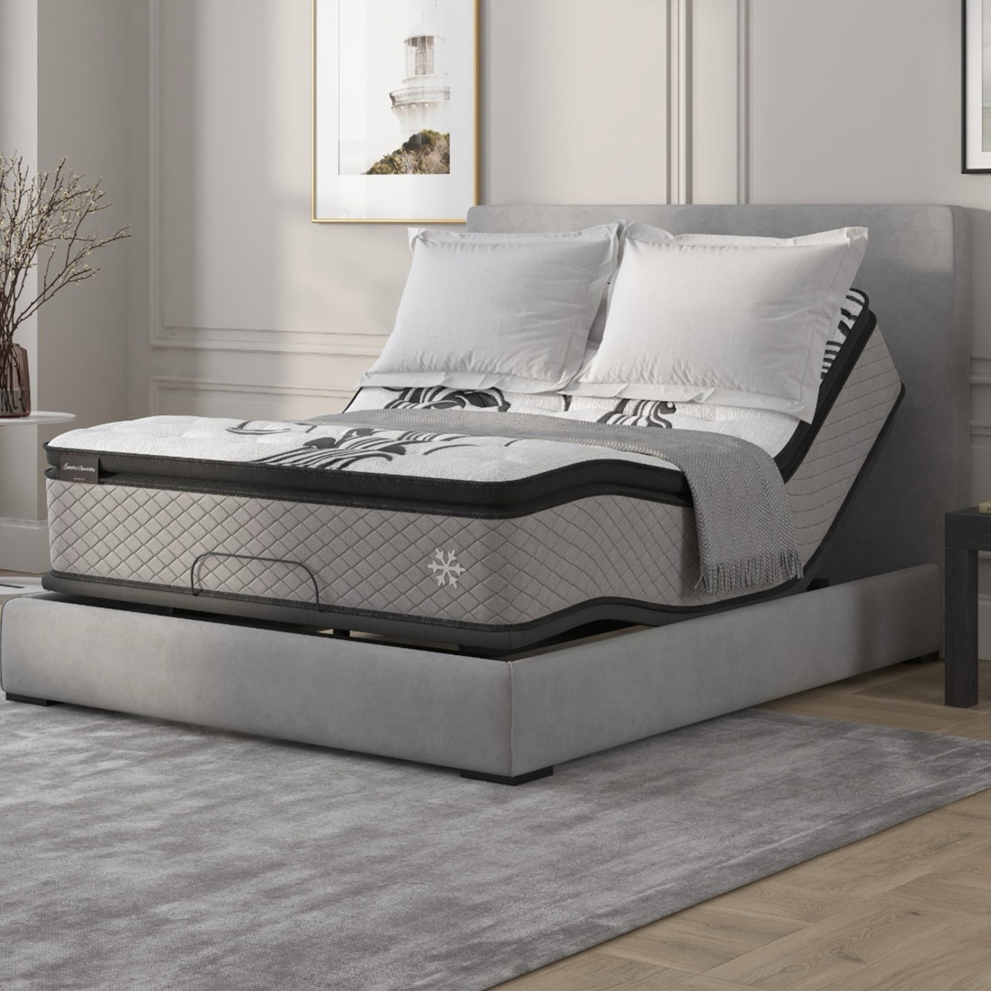 Sherwood Encore Specialty Effortless Medium Pillow Top Mattress – Comfort Feature Detail