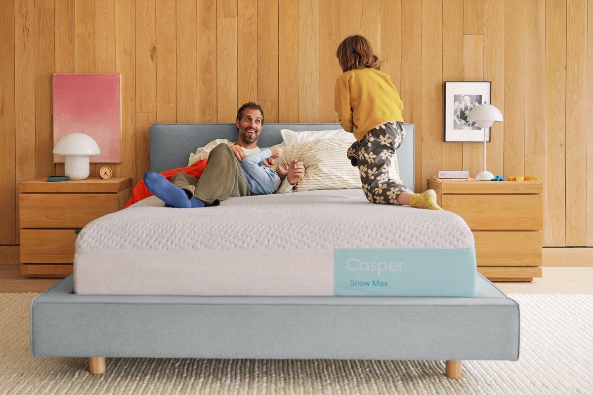 Casper Snow Max mattress lifestyle
