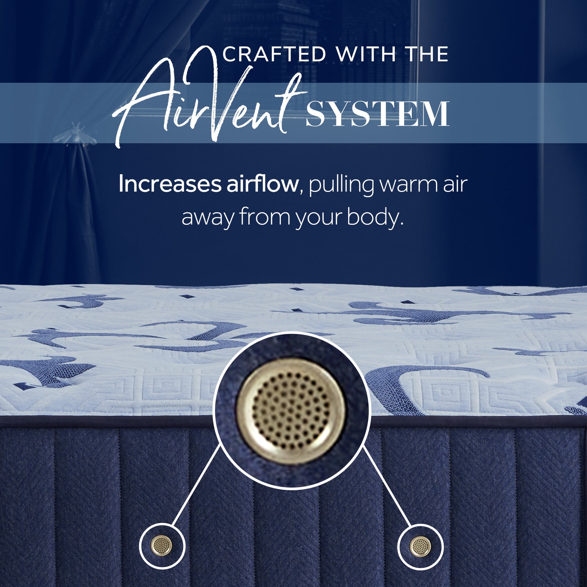 Stearns & Foster Estate Medium Tight Top Mattress – Feature Detail 3
