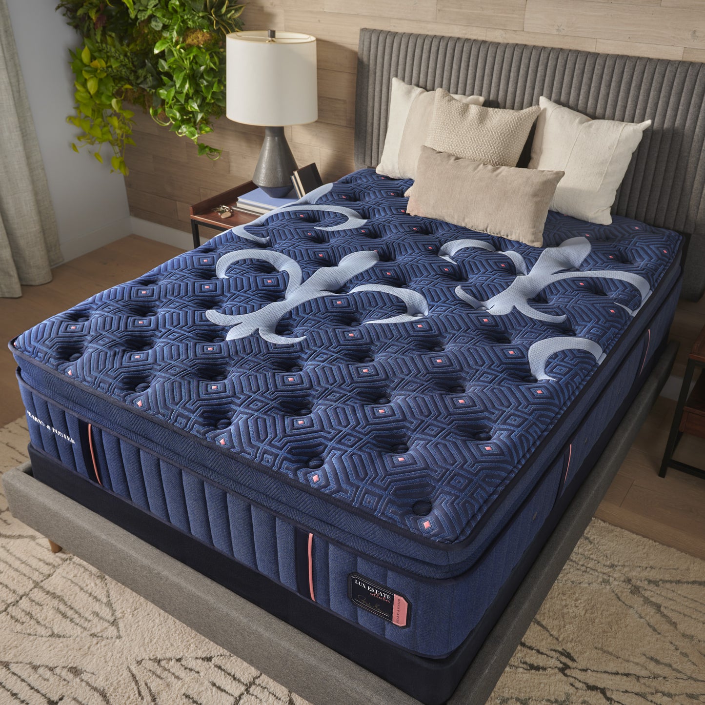 Stearns & Foster Lux Estate Medium Euro Pillow Top Mattress – Hero View