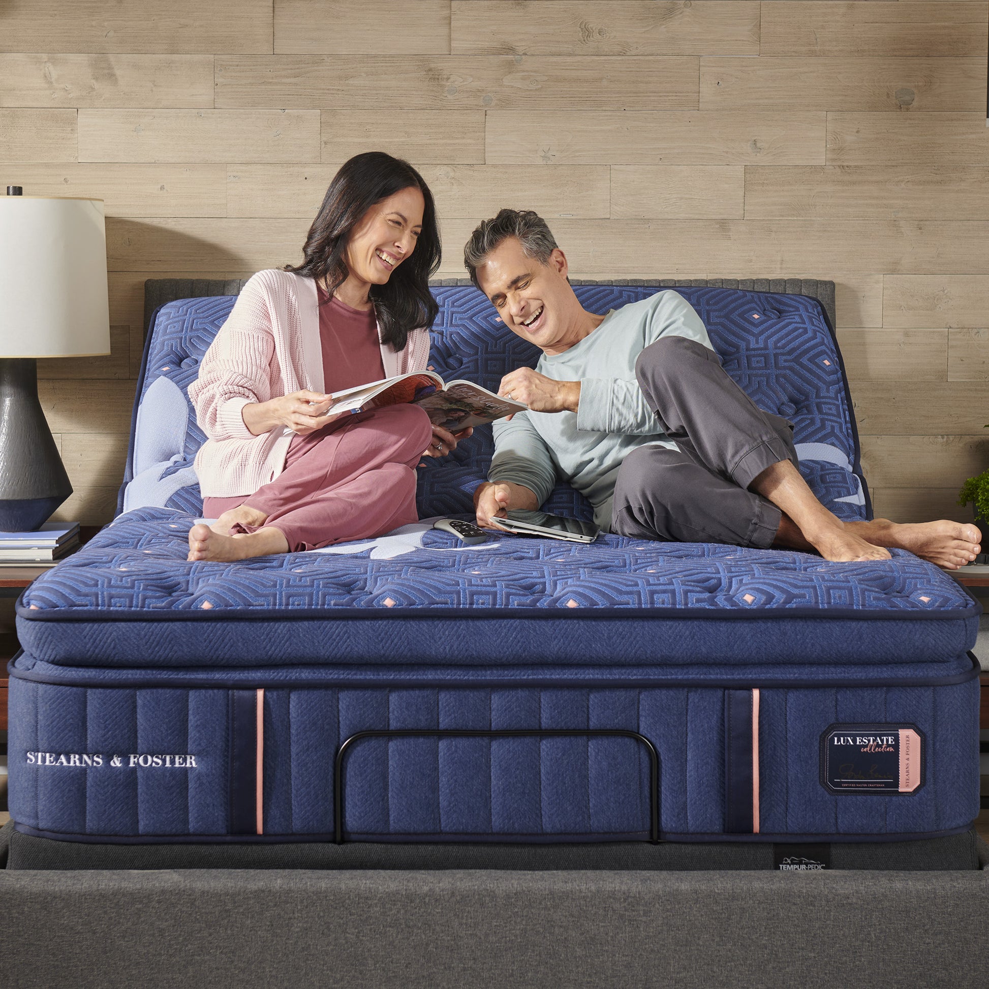 Stearns & Foster Lux Estate Soft Pillow Top Mattress – Lifestyle View